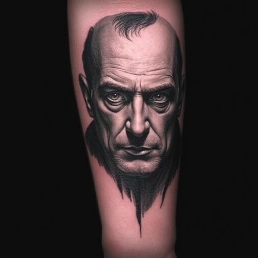 Realism tattoo example